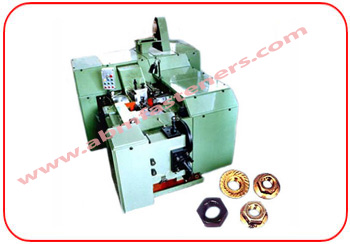 nut forming machine, nut making plant, nut header, cold forging nut making machines, five station nut former